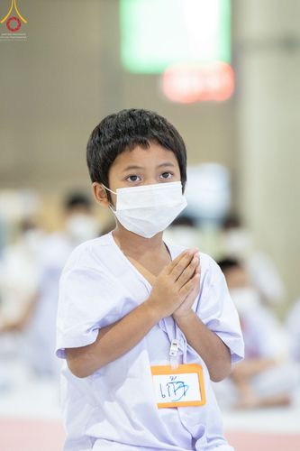 ภาพ No.43962:ประมวลภาพพิธีปลงผม โครงการบรรพชาสามเณรฟื้นฟูพระพุทธศาสนาทั่วไทย ณ ศูนย์อบรมวัดพระธรรมกาย