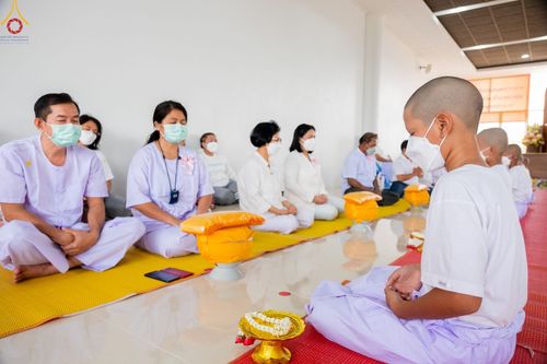 ภาพ No.44576:ประมวลภาพพิธีบรรพชา โครงการบรรพชาสามเณรฟื้นฟูพระพุทธศาสนาทั่วไทย ณ ศูนย์ปฎิบัติธรรมสมุทรปราการ