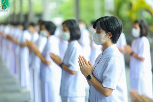 ภาพ No.48482:ประมวลภาพพิธีรับร่างนักสร้างบารมี พระเดชพระคุณพระสุธรรมญาณวิเทศ วิ. (สุธรรม สุธมฺโม)