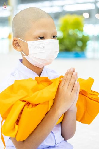 ภาพ No.44307:ประมวลภาพพิธีบรรพชา และพิธีถวายบาตร โครงการบวชภาคฤดูร้อน พ.ศ. 2565