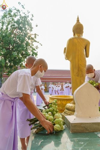 ภาพ No.44688:ประมวลภาพพิธีบรรพชา ในโครงการบรรพชาสามเณรฟื้นฟูพระพุทธศาสนาทั่วไทย ณ วัดสองพี่น้อง