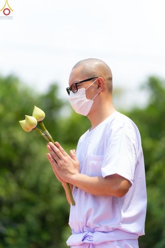 ภาพ No.43667:เมืองโบราณ ร่วมกับกองนครหลวง 6 จัดพิธีบรรพชาถวายเป็นพุทธบูชา