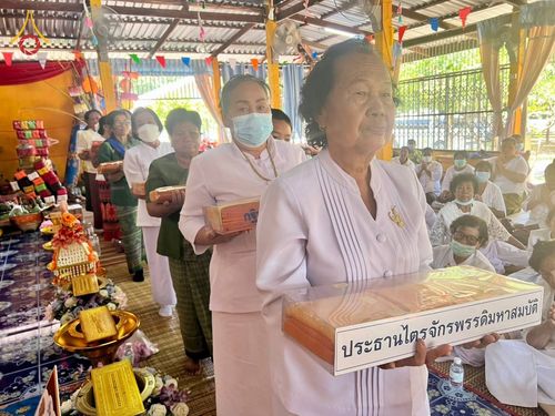 ภาพ No.53926:ประมวลภาพพิธีทอดกฐินสามัคคี ณ วัดโคกล่าม จ.มหาสารคาม (วันที่ 16 ตุลาคม พ.ศ. 2565)