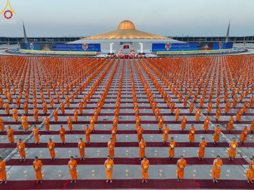ภาพ No.41358:ประมวลภาพธรรมยาตรา ปีที่ 10 ประจำวันที่ 5 มกราคม พ.ศ. 2565