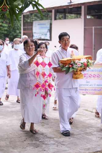 ภาพ No.54064:ประมวลภาพพิธีทอดกฐินสามัคคี ณ วัดเหล่าฝ้าย จ.ยโสธร (วันที่ 16 ตุลาคม พ.ศ. 2565)