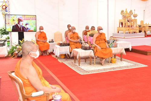 ภาพ No.51877:พิธีพระราชทานเพลิงศพพระเทพวรเวที (บุญศรี ปุญฺญสิริ น.ธ.เอก, ป.ธ.๔) อดีตผู้ช่วยเจ้าอาวาสวัดปากน้ำ 