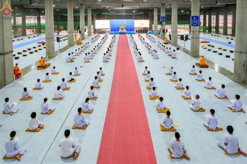 ภาพ No.43791:ประมวลภาพการเข้าโครงการบรรพชาสามเณรฟื้นฟูพระพุทธศาสนาทั่วไทย พ.ศ. 2565 วันแรก ณ ศูนย์อบรมวัดพระธรรมกาย