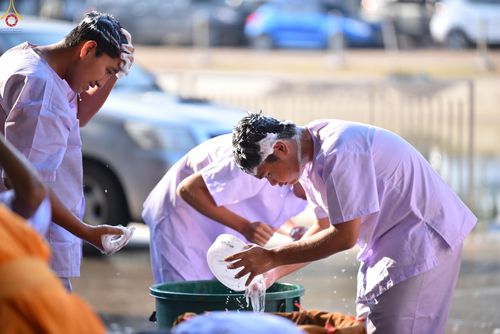 ภาพ No.316828:วันเสาร์ที่ 28 มีนาคม พ.ศ.2569 พิธีปลงผมนาคธรรมทายาท โครงการสามเณรยุวธรรมทายาท รุ่นที่ 34 โครงการสามเณรมัชฌิมธรรมทายาท รุ่นที่ 30 ณ มหารัตนวิหารคด 13 วัดพระธรรมกาย