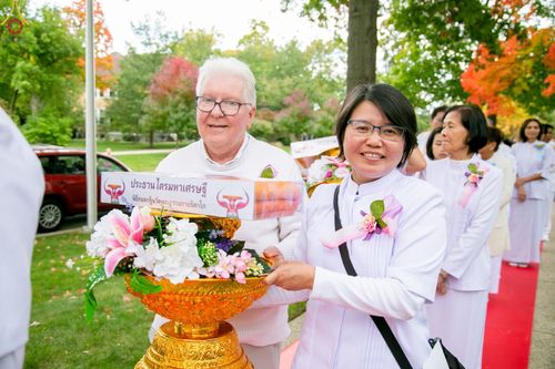 ภาพ No.54295:ประมวลภาพพิธีทอดกฐินสามัคคี ณ วัดพระธรรมกายชิคาโก (วันที่ 16 ตุลาคม พ.ศ. 2565)