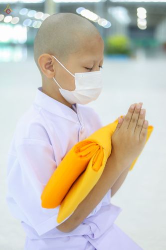 ภาพ No.44310:ประมวลภาพพิธีบรรพชา และพิธีถวายบาตร โครงการบวชภาคฤดูร้อน พ.ศ. 2565