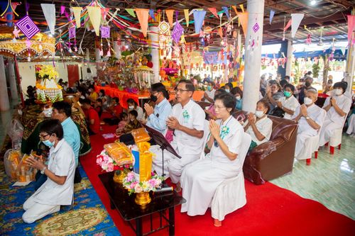 ภาพ No.52845:ประมวลภาพพิธีทอดกฐินสามัคคี ณ วัดโนนสมบูรณ์ จังหวัดปราจีนบุรี (วันที่ 14 ตุลาคม พ.ศ. 2565)