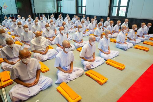 ภาพ No.47645:ประมวลภาพพิธีอุปสมบท โครงการบรรพชาอุปสมบทหมู่ รุ่นเข้าพรรษา 2565