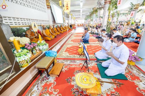 ภาพ No.52762:ประมวลภาพพิธีทอดกฐินสามัคคี ณ วัดไผ่โรงวัว จังหวัดสุพรรณบุรี (วันที่ 13 ตุลาคม พ.ศ. 2565)