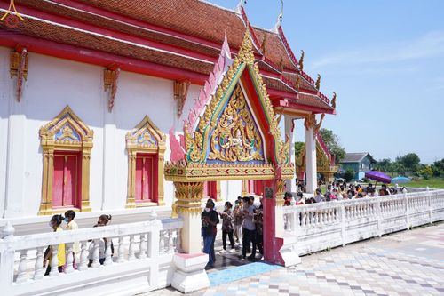 ภาพ No.55953:ประมวลภาพพิธีทอดกฐินสามัคคี ณ วัดโพธิ์ จ.พระนครศรีอยุธยา (วันที่ 23 ตุลาคม พ.ศ. 2565)