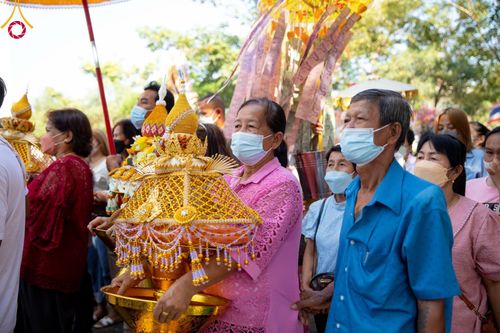 ภาพ No.56413:ประมวลภาพพิธีทอดกฐินสามัคคี ณ วัดลาดประทุมทอง จ.สุพรรณบุรี (วันที่ 30 ตุลาคม พ.ศ. 2565)