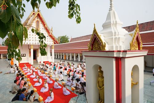 ภาพ No.44689:ประมวลภาพพิธีบรรพชา ในโครงการบรรพชาสามเณรฟื้นฟูพระพุทธศาสนาทั่วไทย ณ วัดสองพี่น้อง