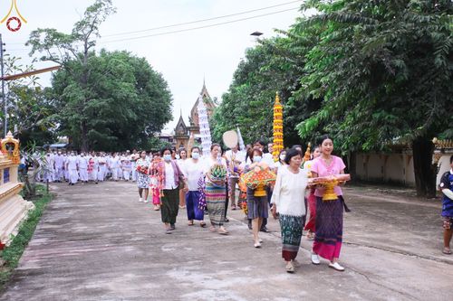 ภาพ No.54065:ประมวลภาพพิธีทอดกฐินสามัคคี ณ วัดเหล่าฝ้าย จ.ยโสธร (วันที่ 16 ตุลาคม พ.ศ. 2565)