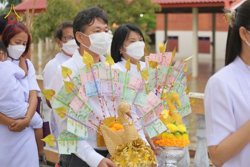 ภาพ No.53450:ประมวลภาพพิธีทอดกฐินสามัคคี ณ วัดบ้านด่าน จ.สุพรรณบุรี (วันที่ 15 ตุลาคม พ.ศ. 2565)