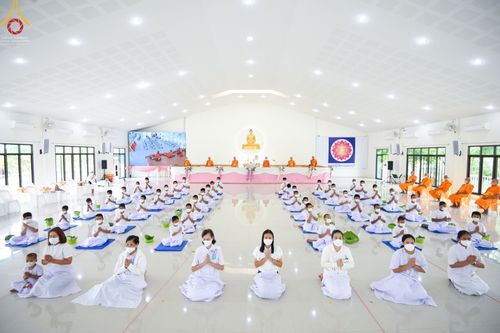 ภาพ No.44088:ประมวลภาพพิธีตัดปอยผมนาคธรรมทายาท ณ ศูนย์ปฏิบัติธรรมสระบุรี