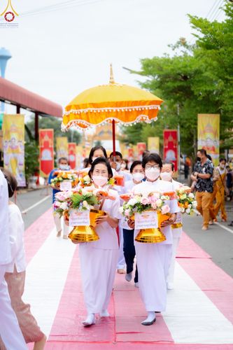 ภาพ No.52939:ประมวลภาพพิธีทอดกฐินสามัคคี ณ วัดมงคลพุกกราม จ.ปทุมธานี  (วันที่ 15 ตุลาคม พ.ศ. 2565)