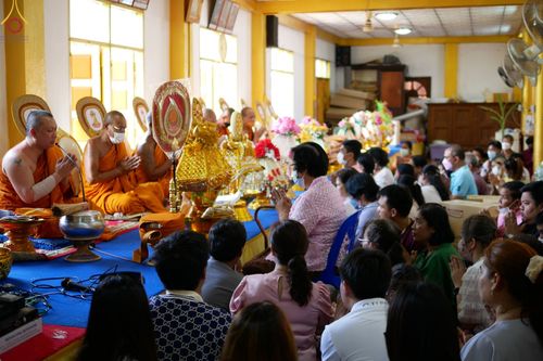 ภาพ No.56025:ประมวลภาพพิธีทอดกฐินสามัคคี ณ วัดบันลือธรรม จ.พระนครศรีอยุธยา (วันที่ 23 ตุลาคม พ.ศ. 2565)