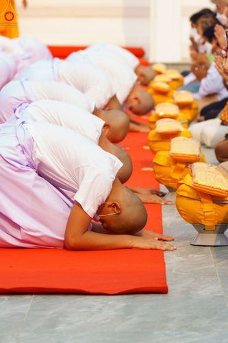 ภาพ No.44690:ประมวลภาพพิธีบรรพชา ในโครงการบรรพชาสามเณรฟื้นฟูพระพุทธศาสนาทั่วไทย ณ วัดสองพี่น้อง