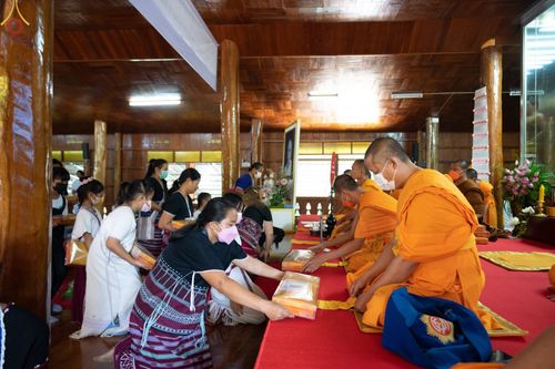 ภาพ No.55486:ประมวลภาพพิธีทอดกฐินสามัคคี ณ วัดป่าหมาก จ.แม่ฮ่องสอน  (วันที่ 23 ตุลาคม พ.ศ. 2565)