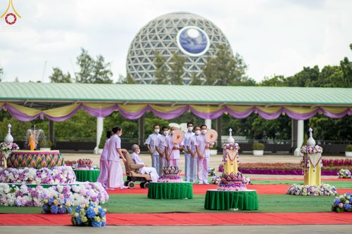 ภาพ No.48852:ประมวลภาพพิธีพระราชทานเพลิงศพ พระสุธรรมญาณวิเทศ (สุธรรม สุธมฺโม)