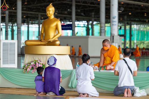 ภาพ No.46741:ประมวลภาพพิธีบูชาข้าวพระ วันอาทิตย์ที่ 5 มิถุนายน พ.ศ. 2565