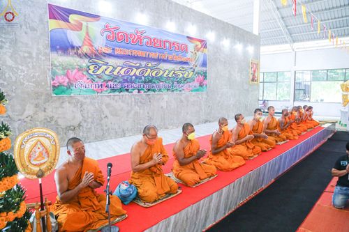 ภาพ No.55540:ประมวลภาพพิธีทอดกฐินสามัคคี ณ วัดห้วยกรด จ.กาญจนบุรี   (วันที่ 20 ตุลาคม พ.ศ. 2565)