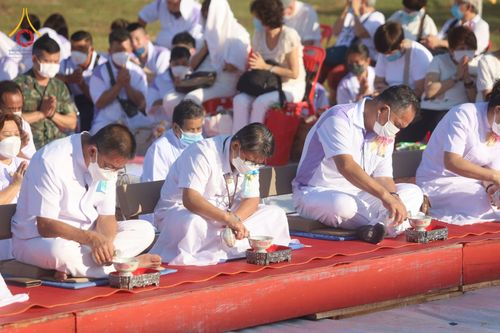 ภาพ No.50728:ประมวลภาพพิธีบุพเปตพลีนานาชาติ ปีที่ 9 ณ ศูนย์ปฏิบัติธรรมภาคใต้ อ.บางกล่ำ จ.สงขลา