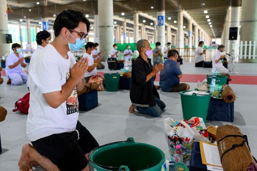 ภาพ No.47272:ประมวลภาพธรรมทายาท เข้ารับการอบรม ในโครงการบรรพชาอุปสมบทหมู่รุ่นเข้าพรรษา 2565