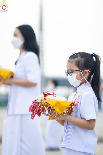 ภาพ No.50990:ประมวลภาพพิธีบรรพชาอุปสมบท โครงการบรรพชาอุปสมบทหมู่ รุ่นวันครูวิชชาธรรมกาย ปีพุทธศักราช 2565