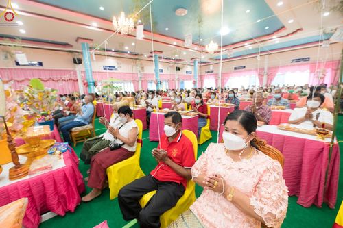 ภาพ No.53205:ประมวลภาพพิธีทอดกฐินสามัคคี ณ วัดเขาหัวนา จังหวัดนครนายก (วันที่ 16 ตุลาคม พ.ศ. 2565)