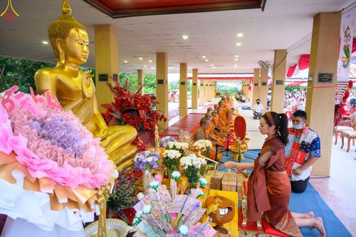 ภาพ No.53051:ประมวลภาพพิธีทอดกฐินสามัคคี ณ วัดพระยาสุเรนทร์ กรุงเทพมหานคร  (วันที่ 16 ตุลาคม พ.ศ. 2565)