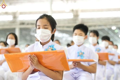 ภาพ No.46831:ประมวลภาพพิธีทอดผ้าป่าธรรมชัย ณ วัดพระธรรมกาย (5 มิถุนายน พ.ศ. 2565)