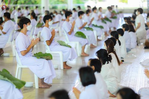 ภาพ No.56726:พิธีปลงผมนาคธรรมทายาท โครงการอุปสมบทบูชาธรรม มหาปูชนียาจารย์ประจำปี 2565 ณ สภาธรรมกายสากล วัดพระธรรมกาย
