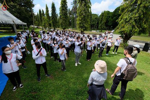 ภาพ No.46477:พิธีจุดโคมวิสาขประทีป วันวิสาขบูชา พ.ศ. 2565 ณ ประเทศอินโดนีเซีย