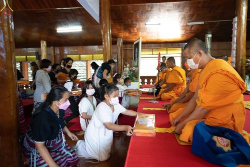 ภาพ No.55488:ประมวลภาพพิธีทอดกฐินสามัคคี ณ วัดป่าหมาก จ.แม่ฮ่องสอน  (วันที่ 23 ตุลาคม พ.ศ. 2565)