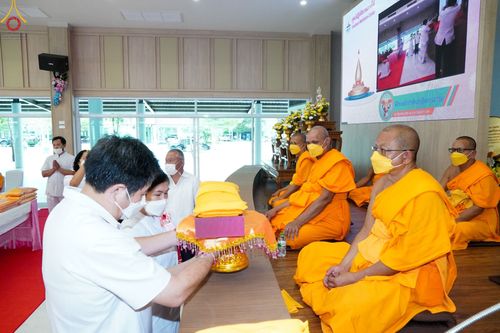 ภาพ No.48109:ประมวลภาพพิธีทอดผ้าป่าสามัคคี ณ ศูนย์ปฏิบัติธรรมภาคใต้ อ.บางกล่ำ จ.สงขลา