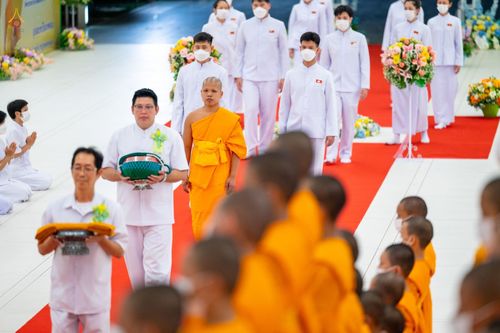 ภาพ No.47755:ประมวลภาพพิธีมุทิตาสักการะพระภิกษุนาคหลวง วันพุธที่ 6 กรกฎาคม พ.ศ. 2565