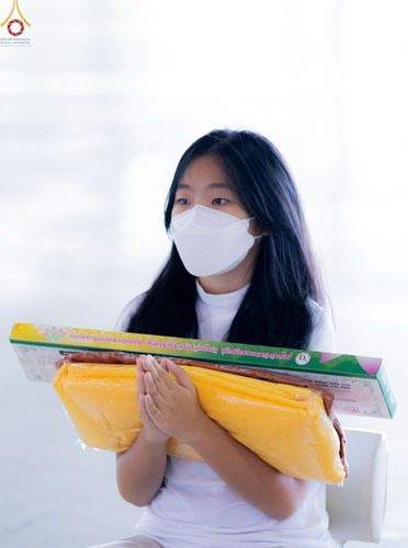 ภาพ No.48176:ประมวลภาพพิธีถวายผ้าอาบน้ำฝน และประทีปโคมไฟ เนื่องในวันอาสาฬหบูชา ประจำปี 2565