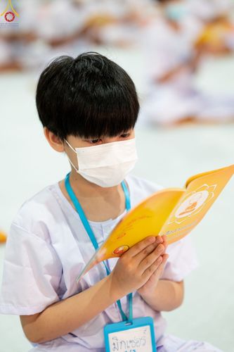 ภาพ No.43794:ประมวลภาพการเข้าโครงการบรรพชาสามเณรฟื้นฟูพระพุทธศาสนาทั่วไทย พ.ศ. 2565 วันแรก ณ ศูนย์อบรมวัดพระธรรมกาย