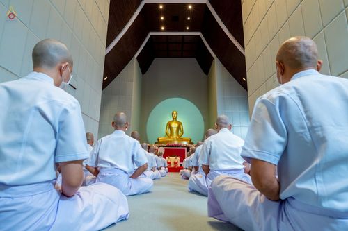 ภาพ No.47650:ประมวลภาพพิธีอุปสมบท โครงการบรรพชาอุปสมบทหมู่ รุ่นเข้าพรรษา 2565