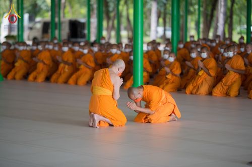 ภาพ No.48386:ประมวลภาพพิธีอธิษฐานพรรษาของคณะสงฆ์ วัดพระธรรมกาย ปีพุทธศักราช 2565