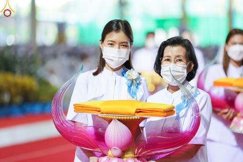 ภาพ No.46829:ประมวลภาพพิธีทอดผ้าป่าธรรมชัย ณ วัดพระธรรมกาย (5 มิถุนายน พ.ศ. 2565)