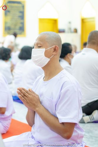 ภาพ No.40500:พิธีตัดปอยผม ปลงผม ขอขมารับผ้าไตรและพิธีบรรพชา ในโครงการอุปสมบท บูชาธรรมมหาปูชนียาจารย์ ประจำปี 2564 ชุดที่ 14
