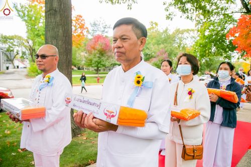 ภาพ No.54297:ประมวลภาพพิธีทอดกฐินสามัคคี ณ วัดพระธรรมกายชิคาโก (วันที่ 16 ตุลาคม พ.ศ. 2565)