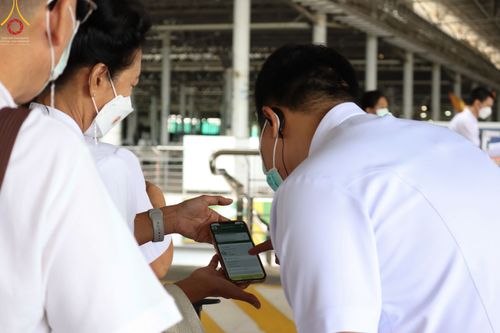 ภาพ No.46744:ประมวลภาพพิธีบูชาข้าวพระ วันอาทิตย์ที่ 5 มิถุนายน พ.ศ. 2565