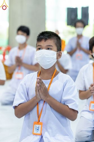 ภาพ No.43959:ประมวลภาพพิธีปลงผม โครงการบรรพชาสามเณรฟื้นฟูพระพุทธศาสนาทั่วไทย ณ ศูนย์อบรมวัดพระธรรมกาย